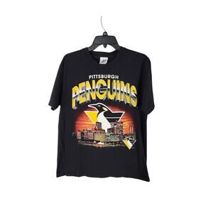 Vintage 90s Pittsburgh Penguins Short sleeve T men's large